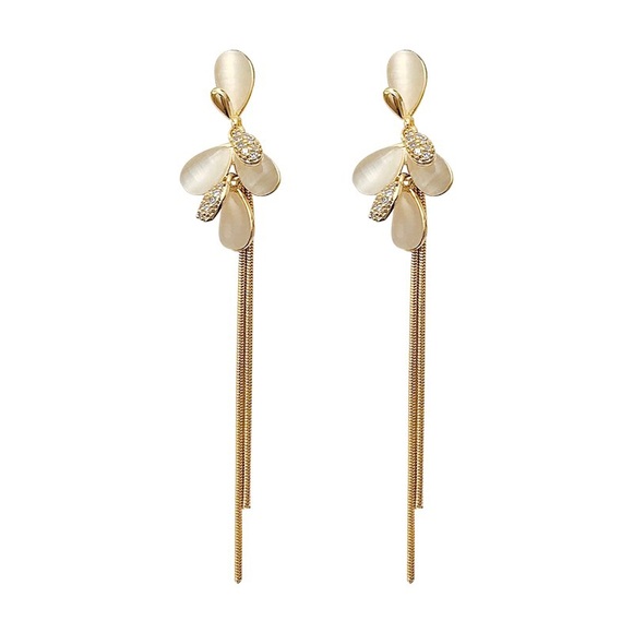 Jewelry - Gemstone Gorgeous Long Earrings